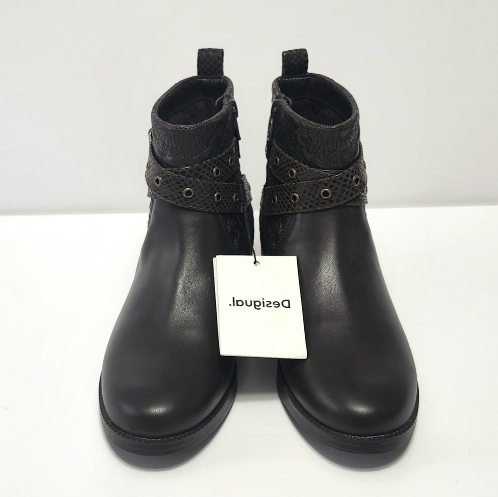 Desigual sz 6 ankle Boots Boho - Picture 17 of 17